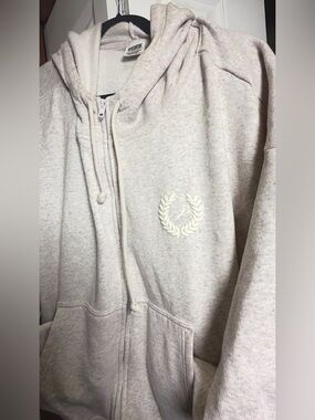 PINK Victoria's Secret Cream Cozy Pullover Hoodie